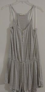 Stripe boutique romper